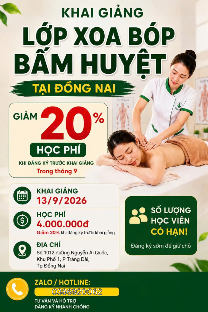 Chứng Chỉ Xoa Bóp Bấm Huyệt